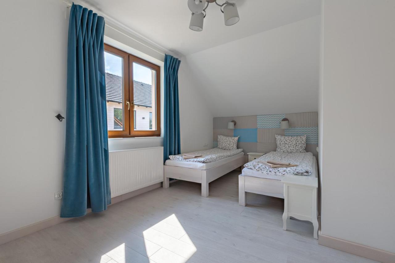Malinowe Wzgorze Domki 90 M2 Z Sauna I Balia Krzeszna Exteriör bild