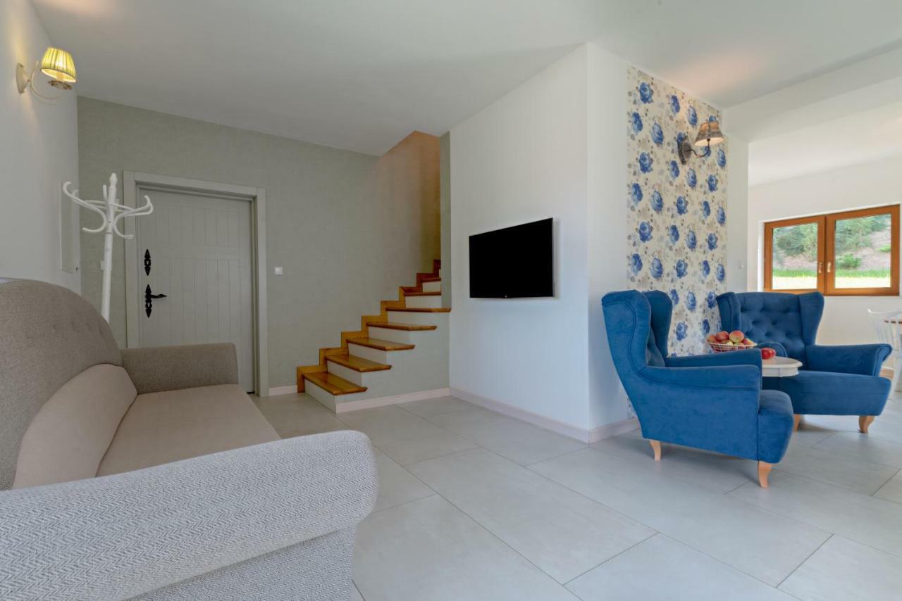 Malinowe Wzgorze Domki 90 M2 Z Sauna I Balia Krzeszna Exteriör bild