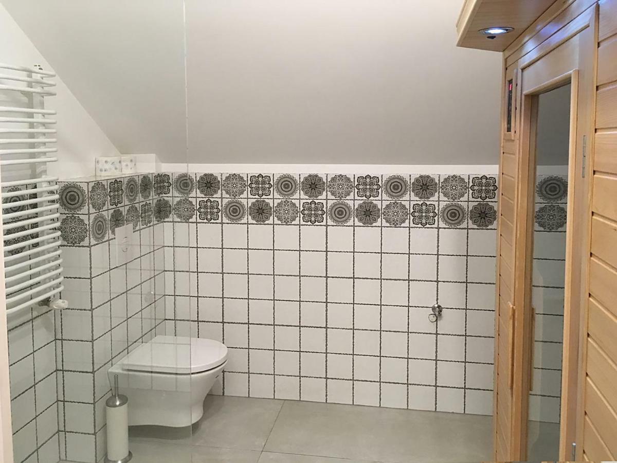 Malinowe Wzgorze Domki 90 M2 Z Sauna I Balia Krzeszna Exteriör bild